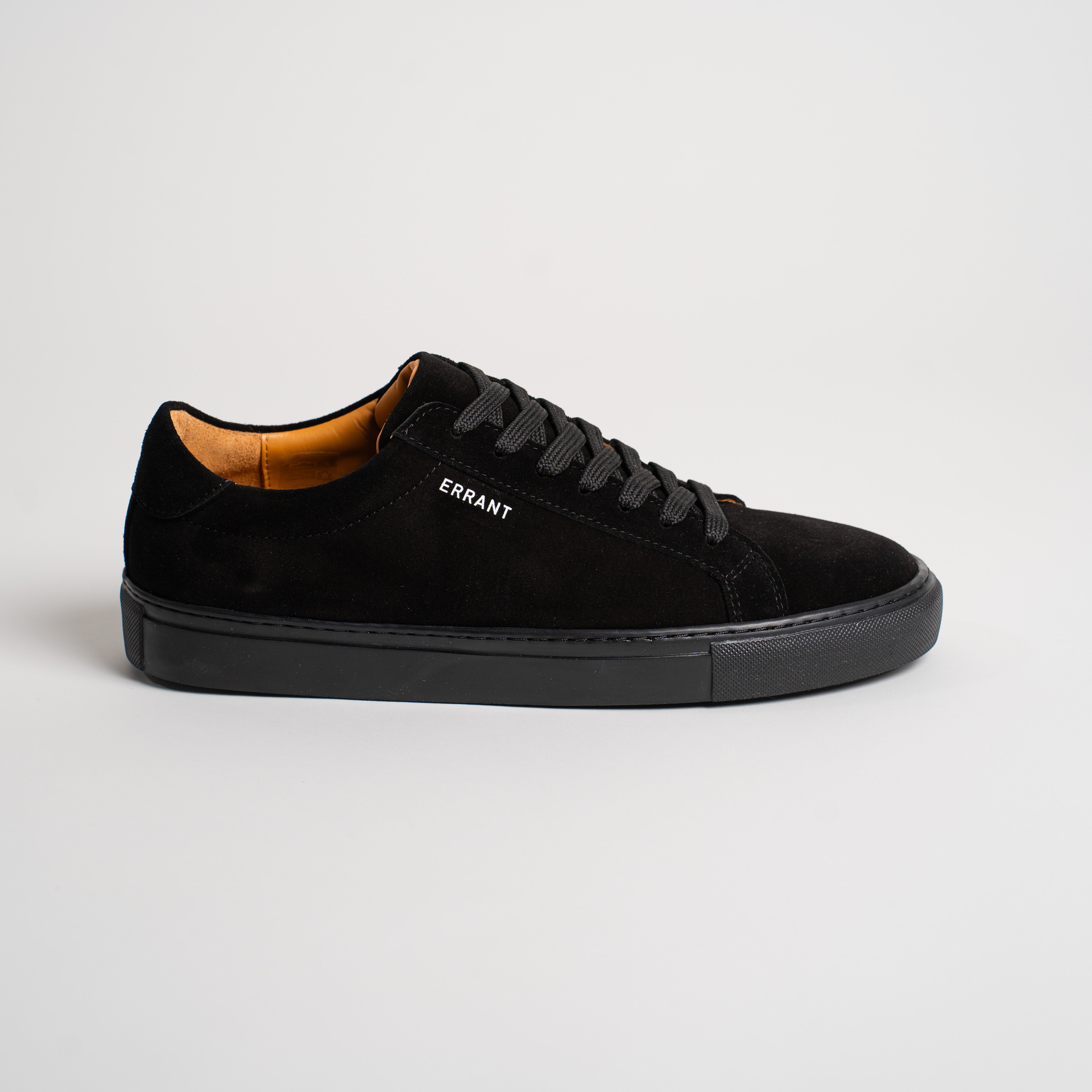 Essential Sneaker - All Black Suede