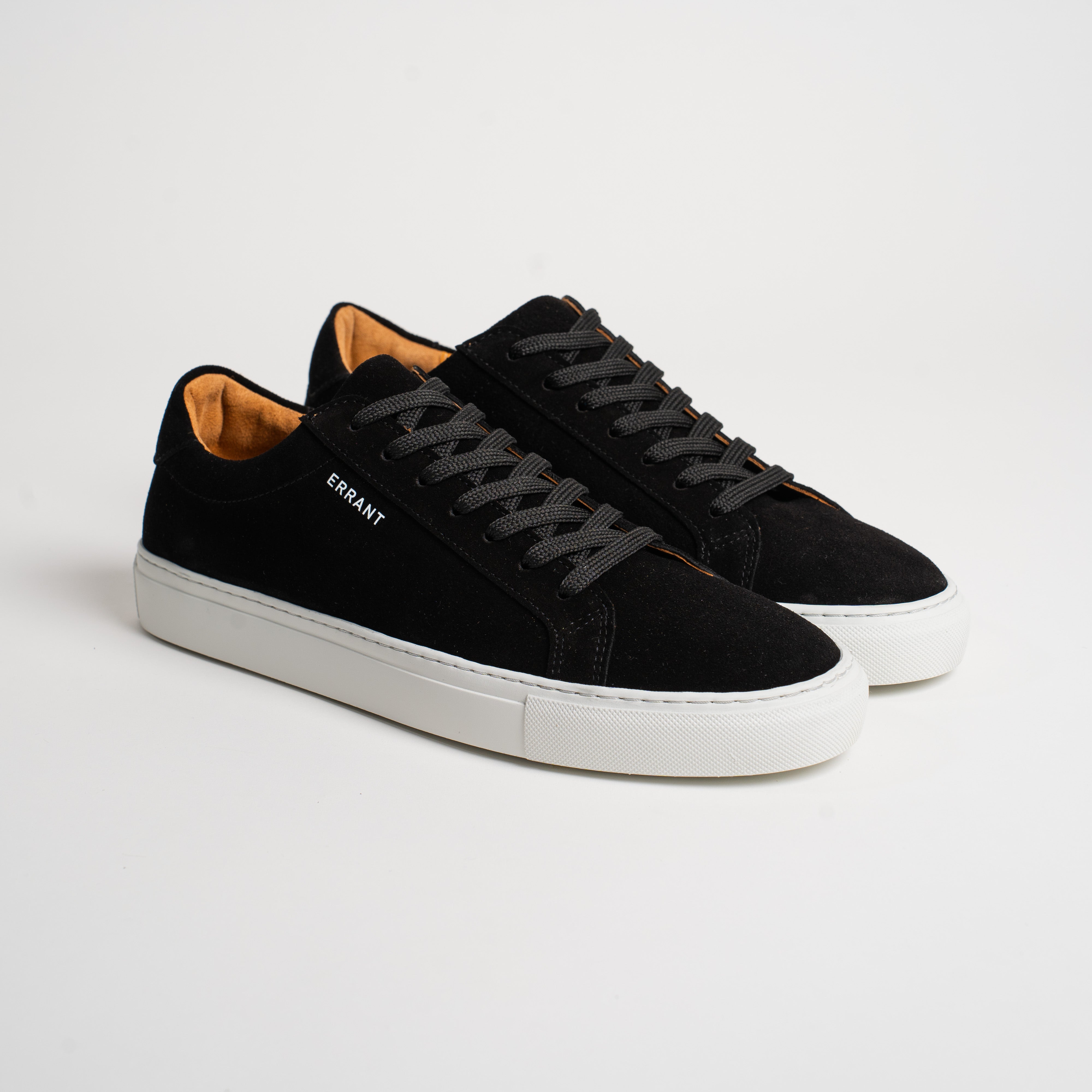 Essential Sneaker - Black Suede