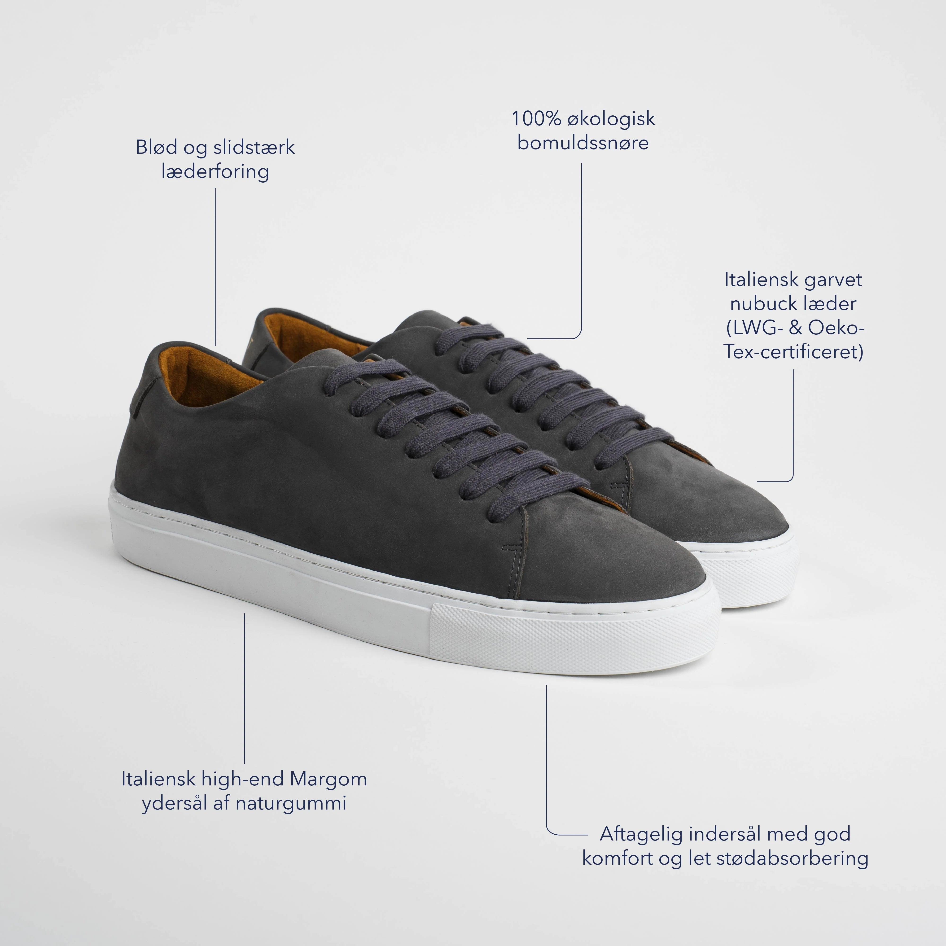 Classy Sneaker - Light Coal