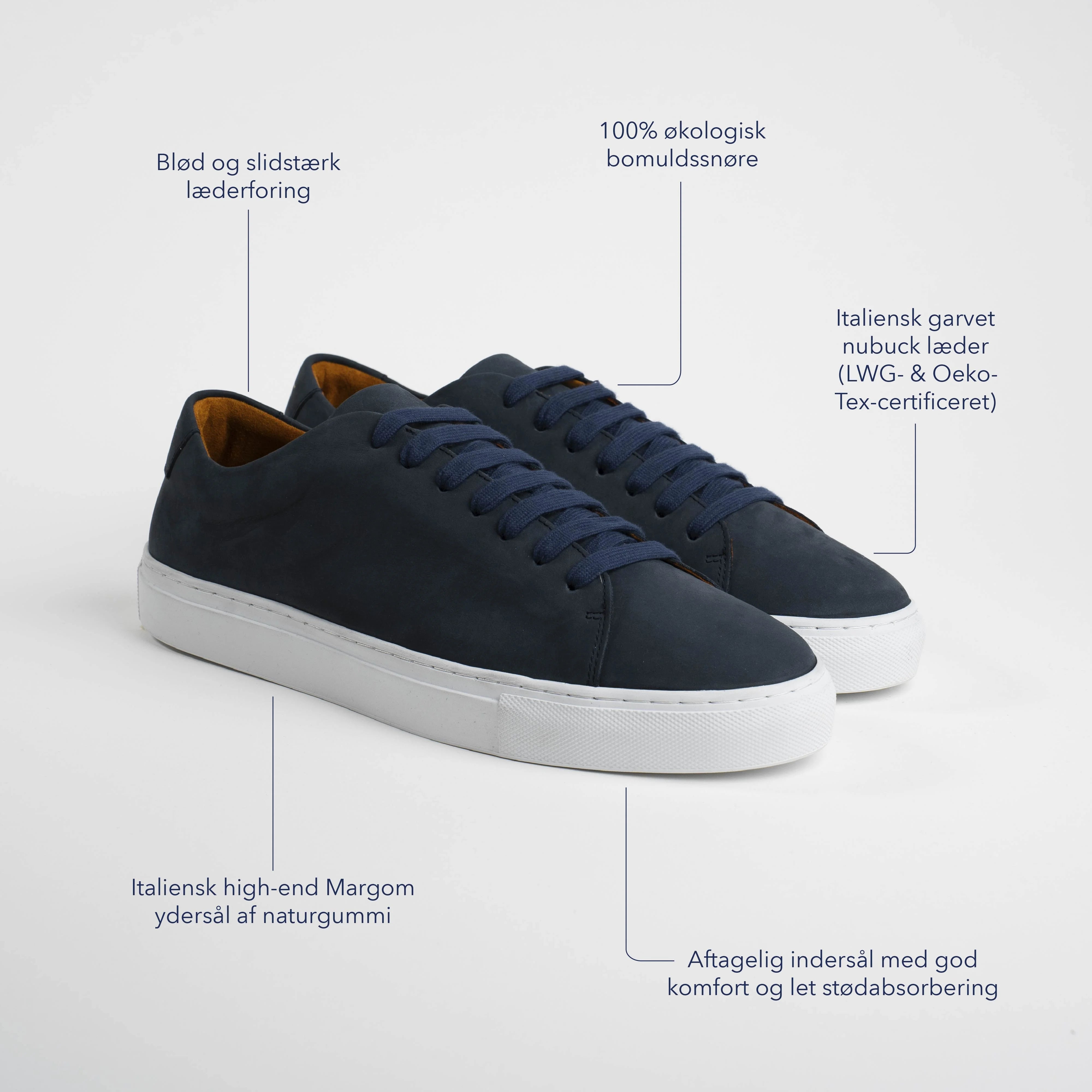 Classy Sneaker - Dusty Blue